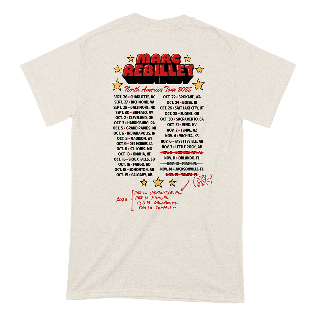Eagle Eyes North American Tour 2025 Overprint T-Shirt