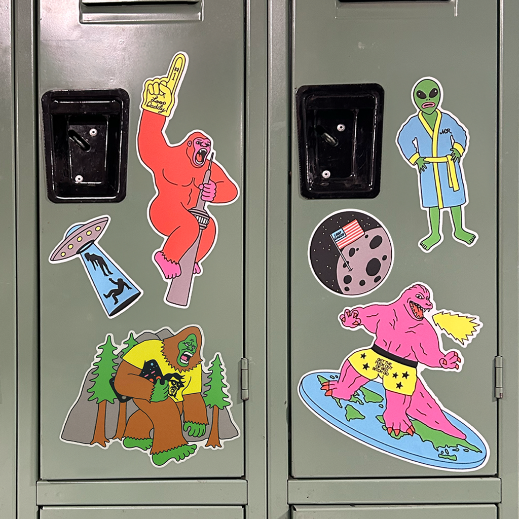 We Outside Tour 2024 USA & Canada Sticker Poster