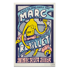Marc Rebillet SIGNED Jacksonville, FL Poster - February 16, 2026