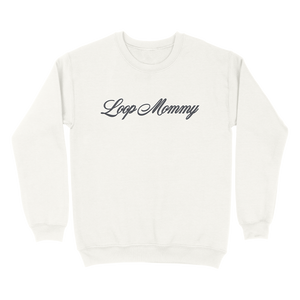 Loop Mommy Embroidered Crewneck Sweatshirt
